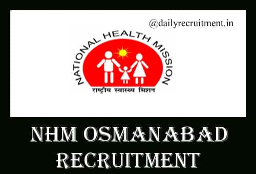 NHM Osmanabad Recruitment 2019