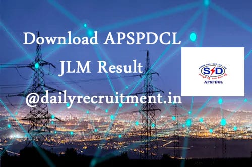 APSPDCL JLM Result 2019