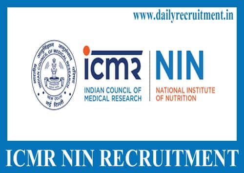 ICMR NIN Recruitment 2020