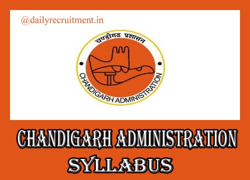 Chandigarh Administration Clerk Syllabus 2019