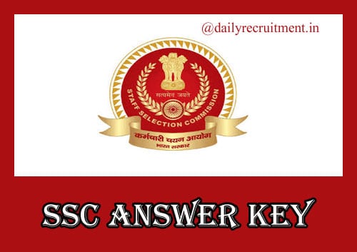 SSC Selection Posts Answer Key 2019