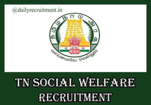 TN Social Welfare Recruitment 2020