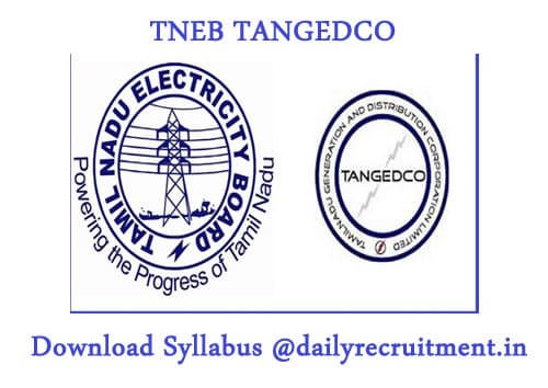 TNEB TANGEDCO Gangman Syllabus 2019