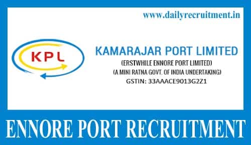 Ennore Port Recruitment