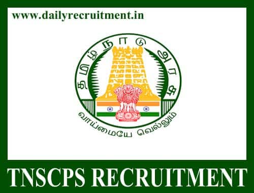 TNSCPS Recruitment 2021