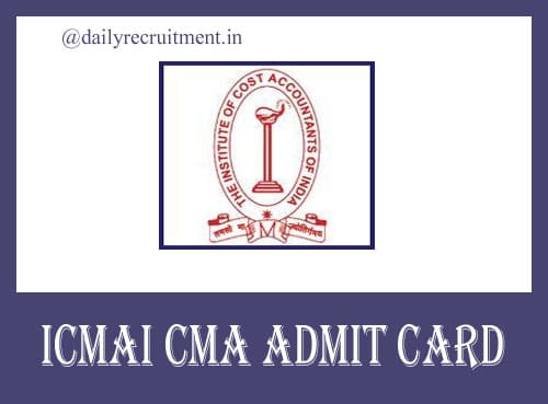 ICMAI Admit Card 2019