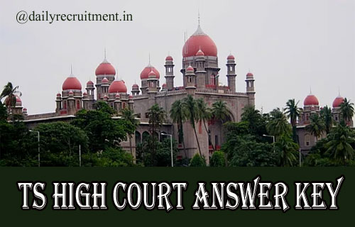 TS High Court Answer Key 2019