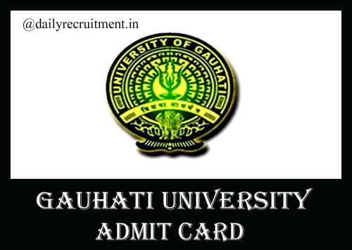 Gauhati University Admit Card 2020
