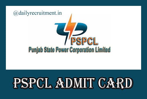 PSPCL Admit Card 2019