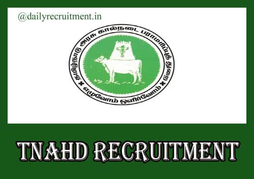 TNAHD Chennai Recruitment 2019, Apply for Office Assistant & Driver  Vacancies @ 