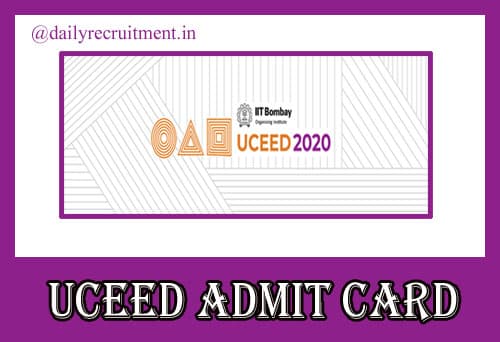 UCEED Admit Card 2020