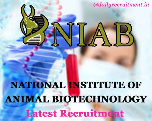 NIAB Hyderabad Recruitment 2020