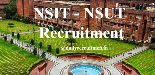 NSIT Recruitment