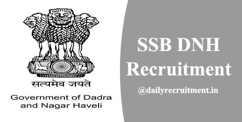 SSB DNH Recruitment 2020