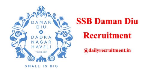 SSB Daman Diu Recruitment 2020