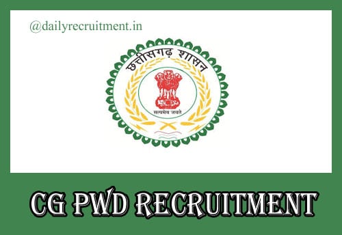 CG PWD Recruitment 2020