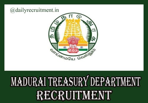 Madurai Treasury Department Recruitment 2020