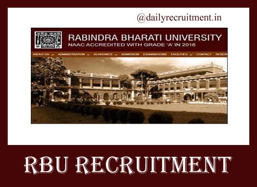 Rabindra Bharati University Recruitment 2020