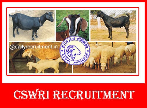 CSWRI Recruitment 2020