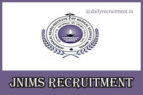 JNIMS Recruitment 2021