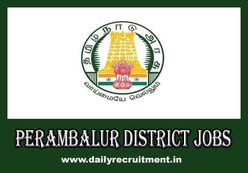 Perambalur District Jobs 2020