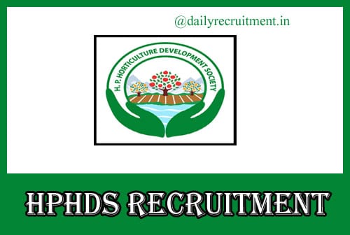 HPHDS Recruitment 2021