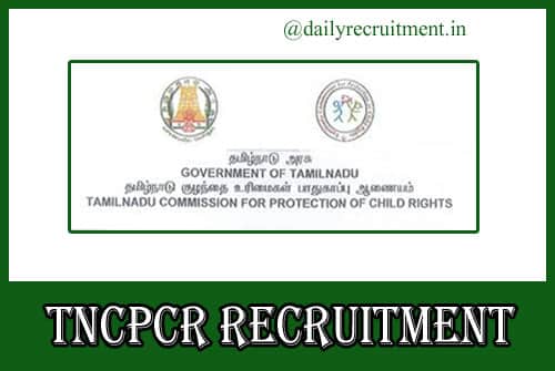 TNCPCR Recruitment 2020
