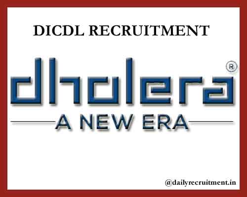 DICDL Recruitment 2021