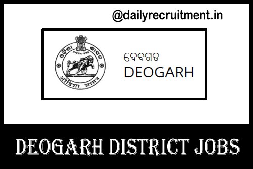 Deogarh District Jobs 2020