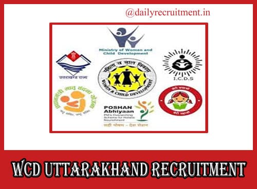 WCD Uttarakhand Anganwadi Recruitment 2020