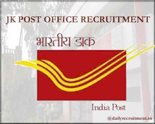 JK Post Office Recruitment 2020
