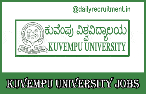 Kuvempu University Recruitment 2020