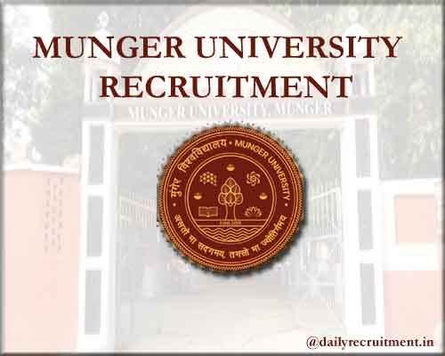 Munger University Recruitment 2020