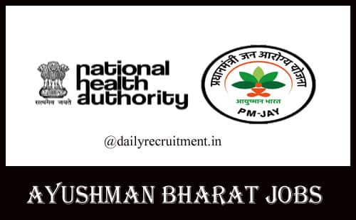Ayushman Bharat Recruitment 2020