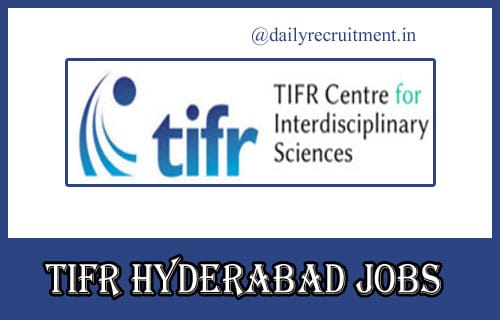 TIFR Hyderabad Recruitment 2020