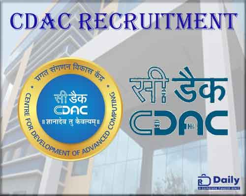 CDAC Recruitment 2023