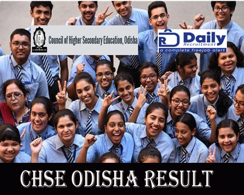 CHSE Odisha +2 Offline Exam Result 2021