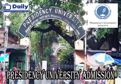 Presidency University UG Admission 2020