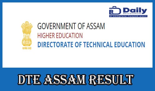 DTE Assam PAT Result 2021