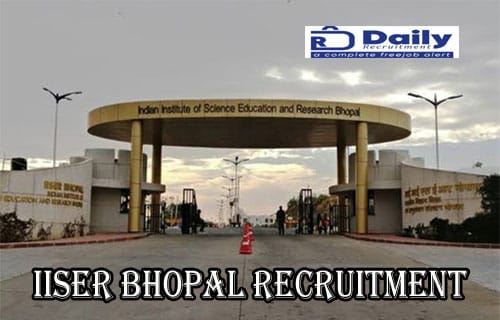 IISER Bhopal Recruitment 2020