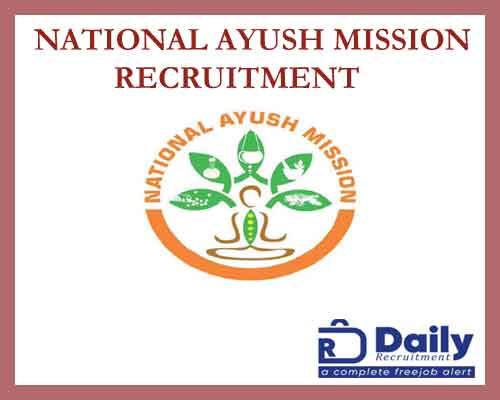 national ayush mission recruitment 2020