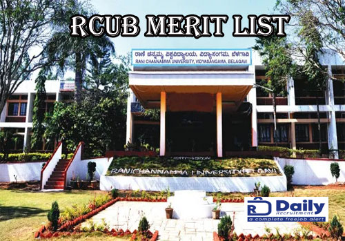 RCUB Merit List 202