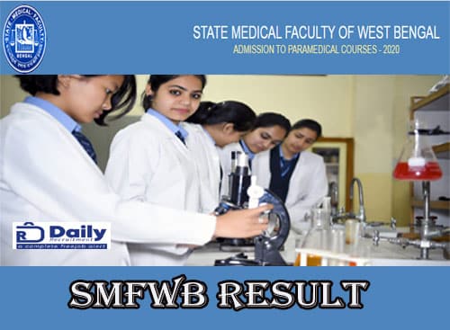 SMFWBEE Paramedical Result 2023