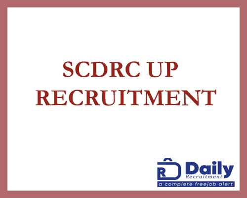 scdrc up recruitment 2020