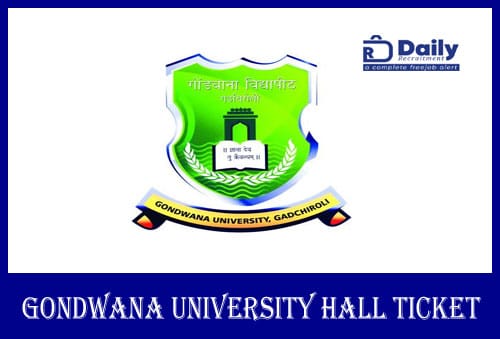 Gondwana University Hall Ticket 2021