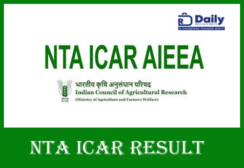 ICAR Mop Up Round Result 2021
