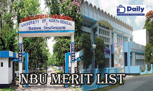 NBU PG Combined Merit List 2023