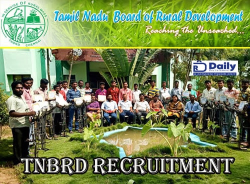 TNBRD Recruitment 2020