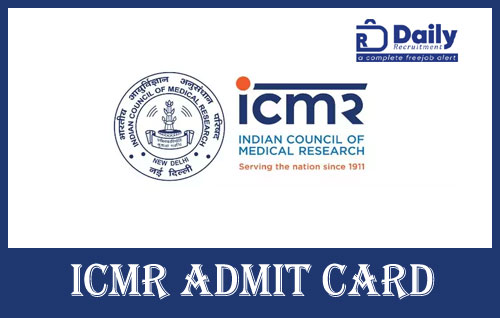 PGIMER ICMR JRF Admit Card 2022
