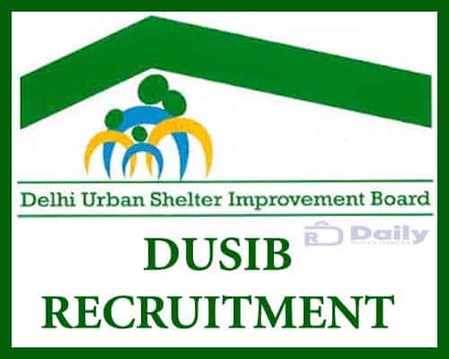 DUSIB Recruitment 2020-21